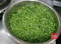 猪肉面条菜馅儿饺子的做法图解2
