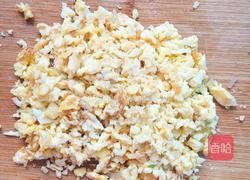 荠菜炒鸡蛋的做法图解4