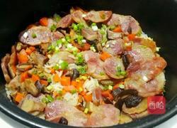 腊肠焖饭的做法图解8
