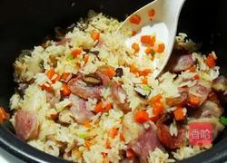 腊肠焖饭的做法图解9