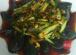 凉拌黄瓜皮蛋的做法图解5