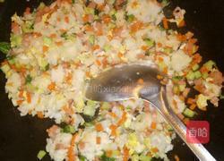 彩色蛋炒饭的做法图解8