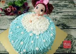 芭比娃娃蛋糕的做法图解2