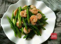 清炒芦笋虾仁的做法图解11