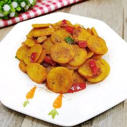 黄金孜然豆饼的做法[图]