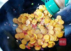 黄金孜然豆饼的做法图解7