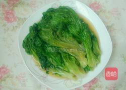 烧生菜的做法图解5