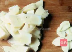 Illustration of braised spring bamboo shoots in oil 5