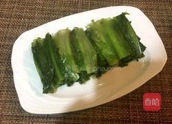 芝麻酱油麦菜的做法图解4