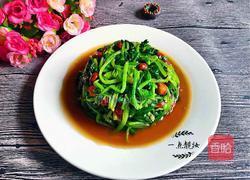 凉拌菠菜花生米的做法图解7