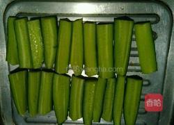 烤黄瓜条的做法图解3