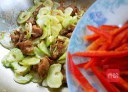 肉片炒儿菜的做法图解11