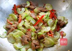 肉片炒儿菜的做法图解14