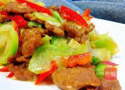 肉片炒儿菜的做法图解15