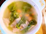 青菜骨头汤的做法[图]