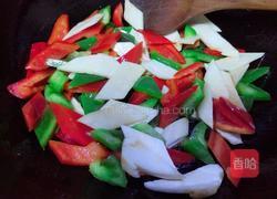 春意盎然 双椒炒杏鲍菇的做法图解17