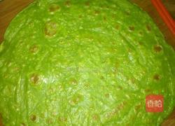 菠菜汁鸡蛋饼的做法图解6