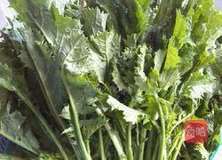 雪里蕻拌黄豆的做法图解2