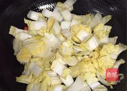 娃娃菜炒木耳的做法图解3