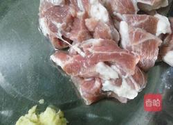 鲜茶树菇炒肉的做法图解3