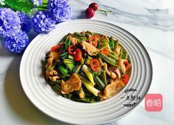 贡菜炒肉的做法图解8