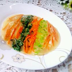五彩蔬菜饼的做法[图]