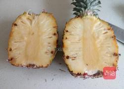 菠萝银耳枸杞汤的做法图解2