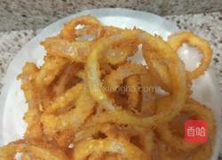 酥香洋葱圈的做法图解7