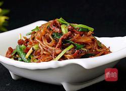 韭菜炒粉条的做法图解12