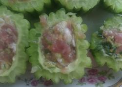 苦瓜圈夹肉
