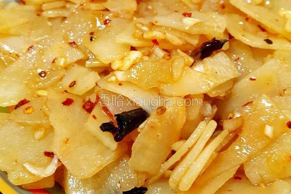 凉拌土豆片