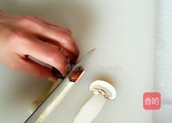 黄油煎松茸#年夜饭的做法图解3