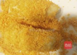 油炸香酥香蕉的做法图解2