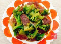 腊味西兰花的做法图解12