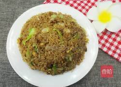 酱油炒饭的做法图解13