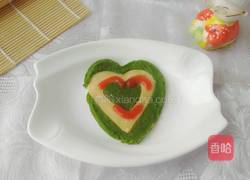双色爱心饼的做法图解10