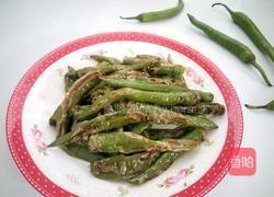 虎皮杭椒的做法图解5