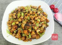 香辣杏鲍菇芹菜丁的做法图解12