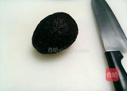 牛油果玫瑰花#甜点的做法图解1