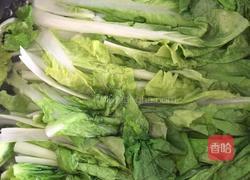 白玉米面窝头(小白菜馅)的做法图解3