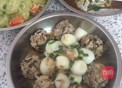 鹌鹑蛋肉丸（自创）的做法图解7