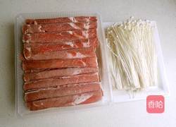 肥牛金针菇的做法图解1