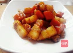 胡萝卜红烧肉的做法图解12