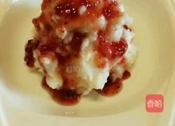 缤纷果味山药泥的做法图解5