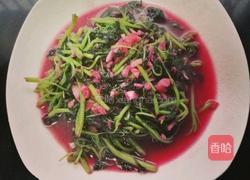 蒜末苋菜的做法图解7