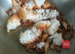 辣白菜炒饭的做法图解4