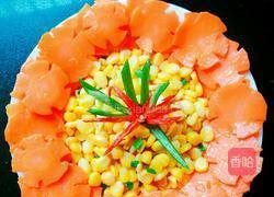 清炒胡萝卜玉米粒的做法图解4