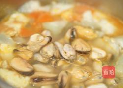 海虹丝瓜鸡蛋汤的做法图解7