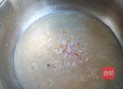 虾皮韭菜粥的做法图解5