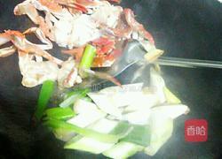 葱香海蟹的做法图解4